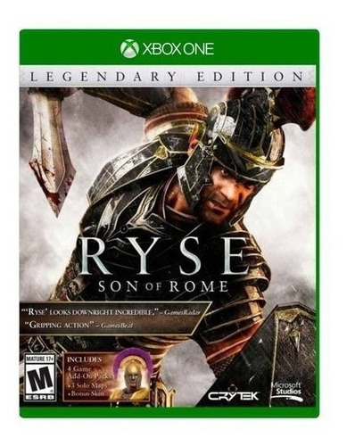 Ryse: Son Of Rome: Legendario disco Fisic para Xbox One