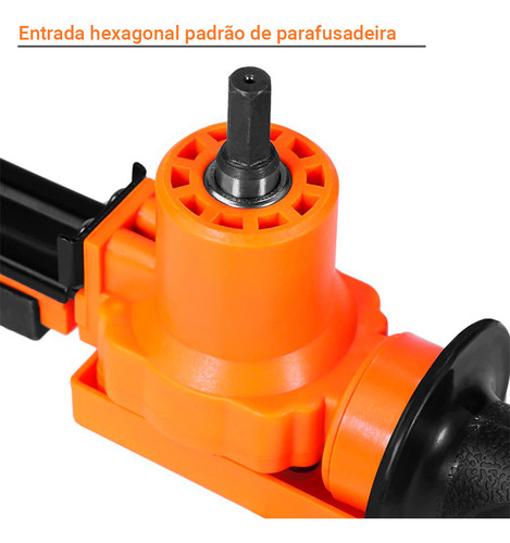 Serra Adaptador Parafusadeira Furadeira Universal Sabre Profissional 18v Mini Tico Tico Lenha Madeira Casa Attract 4x4sc