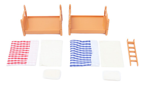 Doll Beliche Ladder Plastic Miniature Dollhouse Double For
