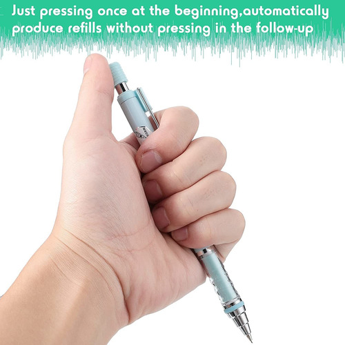 8 Pieces Mechanical Pencil Automatic Drafting Pencil 0.5mm R