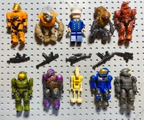 Comprar Megabloks Mega Construx Halo Lote Mix Figuras (57) 1 Halo