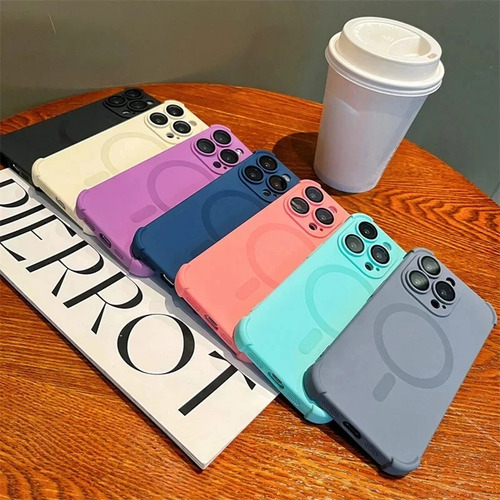 Funda Suave De Silicona A Prueba De Golpes De 4 Esquinas Par