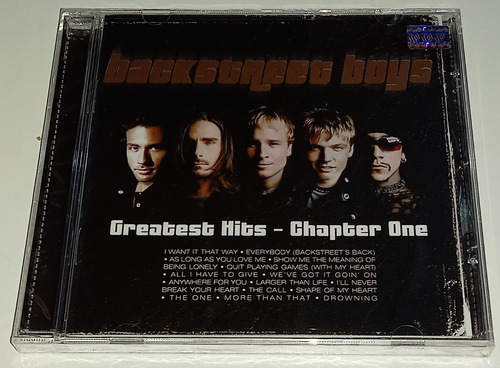 Cd Backstreet Boys - Greatest Hits: Chapter One (lacrado)