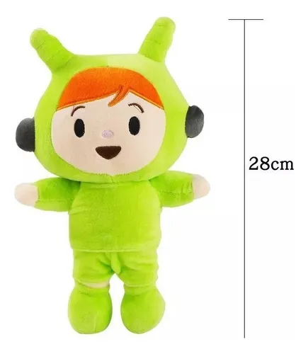 G 6pcs Pocoyo Elly Pato Loula Fred Loula Muñeco Peluche