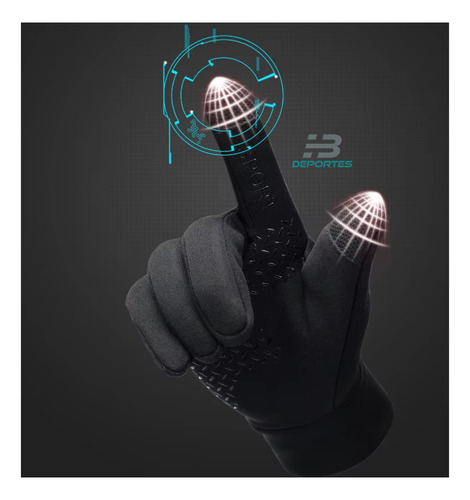 Guantes Deportivos Térmicos Antideslizantes Running Trekking