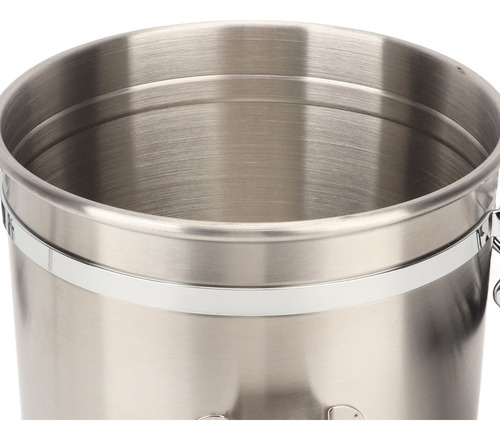 Bote De Café Hermético De Acero Inoxidable De 1,8 L