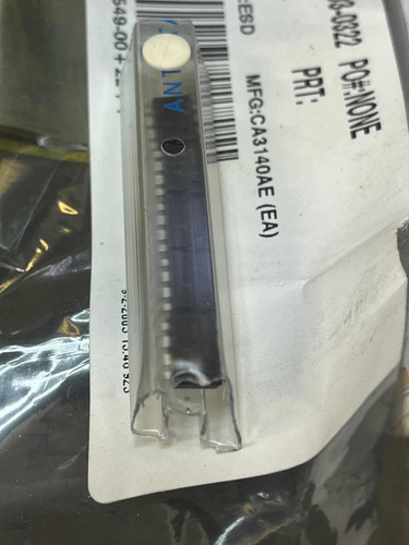 Circuito Integrado Intersil Ca3140ae 8pin Ca3140