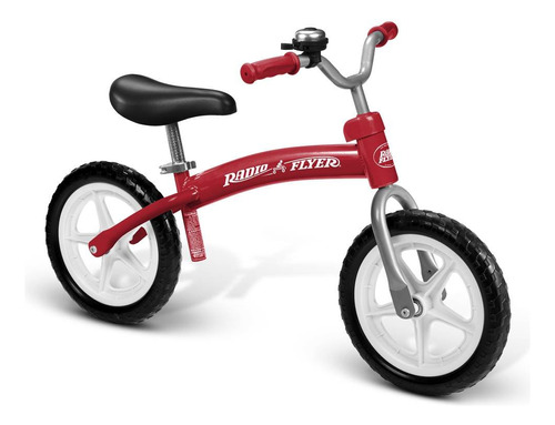 Bicicleta De Equilibrio Roja Glide &amp; Go De Radio Flyer