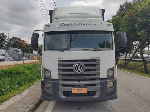 Imagem 2 de 14 de Vw 24280 Constellation Truck Bau Sider 8,50m 2012