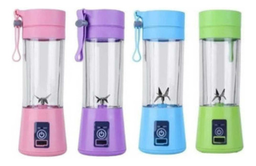 Mini Licuadora Portatil Recargable De 6 Cuchillas Inc/envio