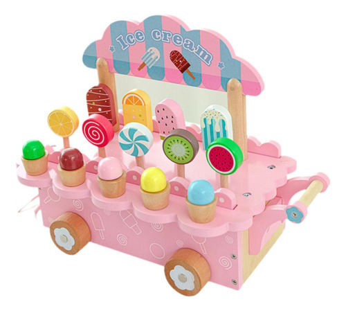 Juego De De Madera, Juguetes De Paletas De Madera,