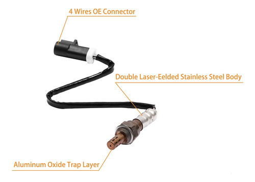 Sensor De Oxígeno De 4 Piezas Upstream Downstream Para Ford