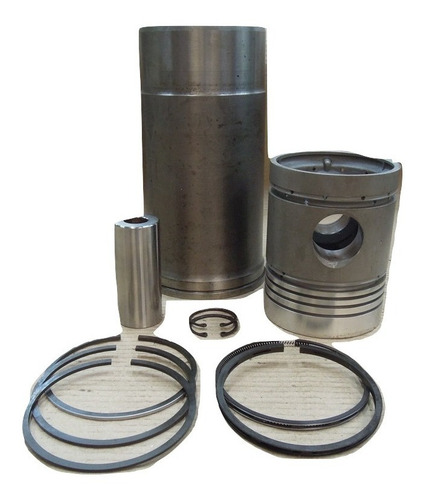 Conjunto Motor P/ Scania L75 Camisas Pistones Aros X 6 Bocas