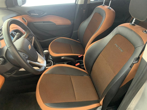 Imagem 9 de 15 de Chevrolet Onix Activ Automatico Zero Entrada Carro Usado
