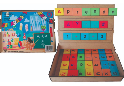 Kit Abecedario Móvil+silabario Simple+silabario Compuesto
