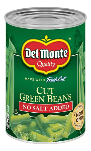 Del Monte - Ejotes Verdes Sin Sal Enlatados Del Monte