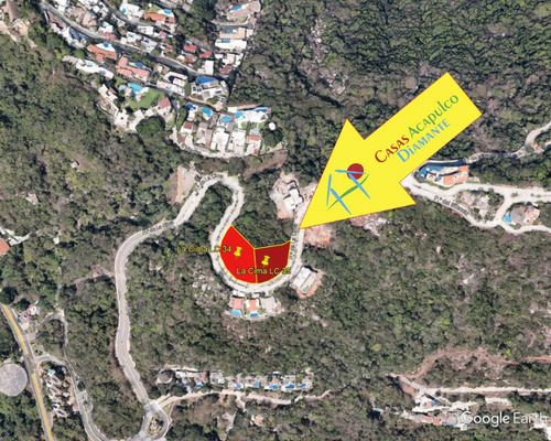 Cad Terreno La Cima Lc 34 Y 35. Dos Lotes Residenciales Con Vistas Privilegiadas A La Bahía De Acapulco