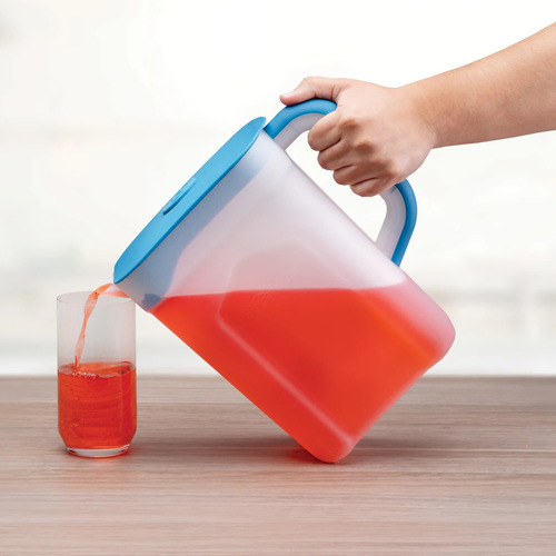 Jarra Para Agua Plástico 4 Litros Con Tapa Betterware Translúcido