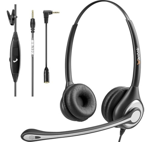 Wantek Auriculares Para Teléfono Celular Con