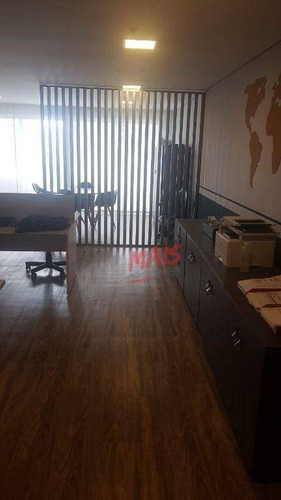 Imagem 1 de 8 de Sala Para Alugar, 94 M² Por R$ 5.000,00/mês - Centro - Santos/sp - Sa0064