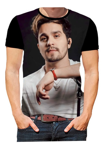 Camisa Camiseta Luan Santana Cantor Sertanejo Música Hd 03