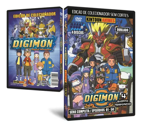 Digimon Adventure Dublado Completo Em 6 Dvds