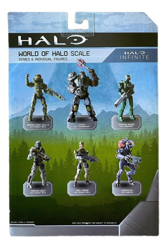 Halo Infinite Serie 6 Spartan Anubis With Cindershot