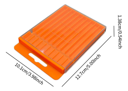 Organizador De Almacenamiento De 12.7cmx10.1cmx1.38cm