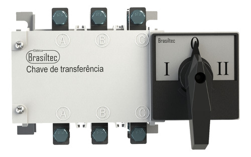 Chave De Transferência Manual 100a 3 Polos - Série 1