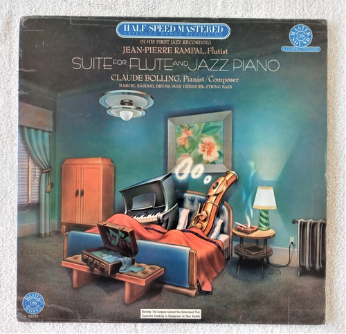 Claude Bolling Jean Pierre Rampal Lp Suite Flute Jazz Piano