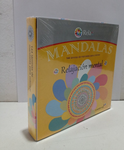 Mandalas - Relajación Mental - Caja + 144 Laminas 