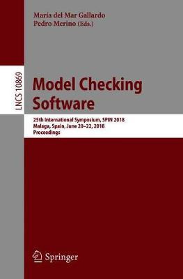 Libro Model Checking Software - Maria Del Mar Gallardo