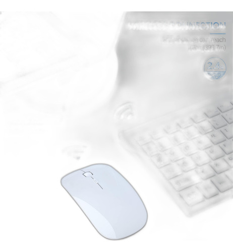 Teclado Y Mouse Inalambricos Usb Ultra Slim Combo 2.4g