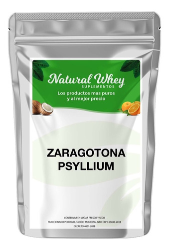 Zaragatona Psyllium Semilla Molida 1 Kilo 