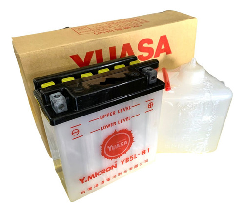 Imagen 2 de 2 de Bateria Yuasa Moto Yb5l-b Yamaha Crypton 07/10