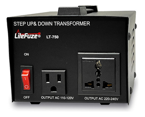 Transformador Convertidor De Voltaje Litefuze Lt-750 750w