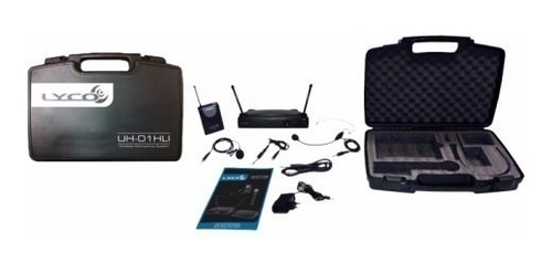 Microfone Sem Fio Lapela Lyco Uh-01hli Headset Uh01hli
