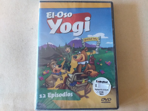 Dvd  El Oso Yogi - 12 Episodios