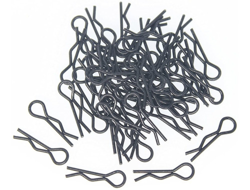 50-pack Hobbypark Universal 1/18 Escala Cuerpo Clips Pins Be