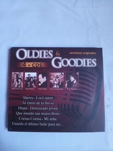 Oldies & Goodies Album 4 Discos Compactos Rock 70s Original 