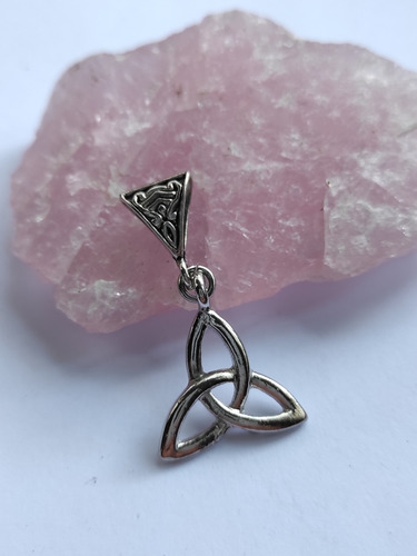 Colgante Triqueta Plata Tibetana Talisman Celta