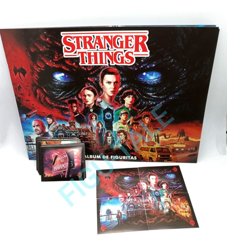 Stranger Things  // Album + 100 Figuritas Diferentes A Pegar