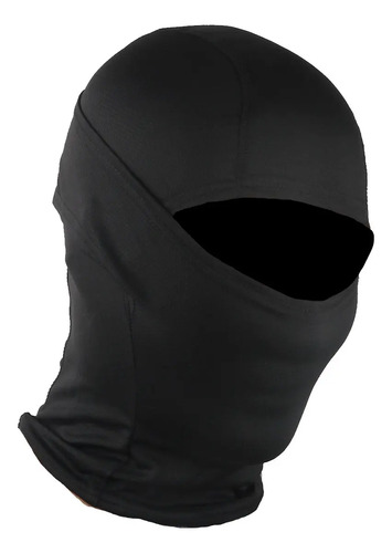 EVD-X Balaclava Negra Secado Rápido UV Protección Deportes y Moto Adultos