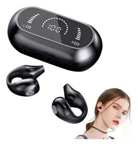 Auriculares Bluetooth De Conducción Ósea Con Clip El Oído S3