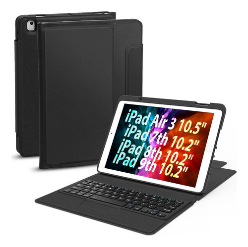 Funda Para iPad Con Teclado Para 9ª/8ª/7ª Generación De 1