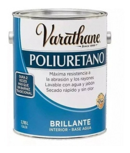 Barniz Poliuretano P/interior Brillante 3.78 Lts Rust Oleum