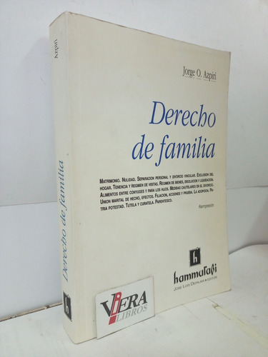 Derecho De Familia - Jorge O. Azpiri