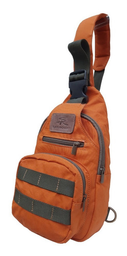 Imagen 1 de 3 de Bolso Mochila Vincent Lona Algodón San Roman
