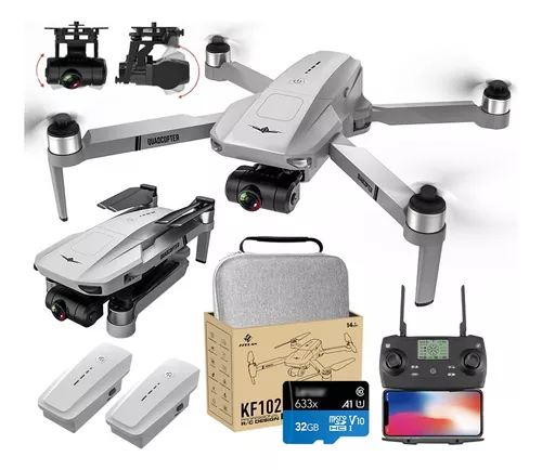 Dron GPS Con Cámara HD 4K Para Adultos Cuadricóptero RC Retorno A Casa 2023  New