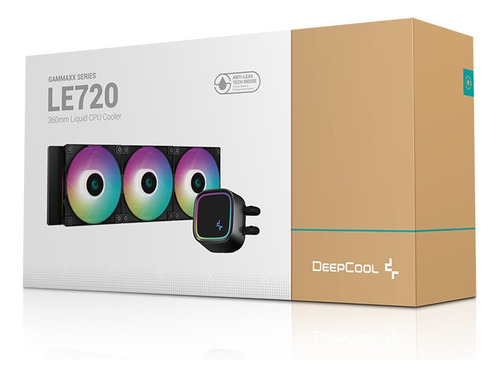 Enfriador de agua Deepcool Le720 Argb 360mm R-LE720-BKAMMN-G-1
